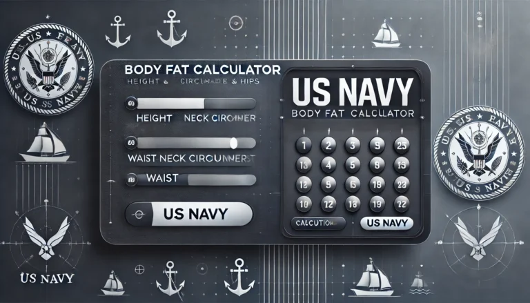 US Navy Calculator - Body Fat Calculator